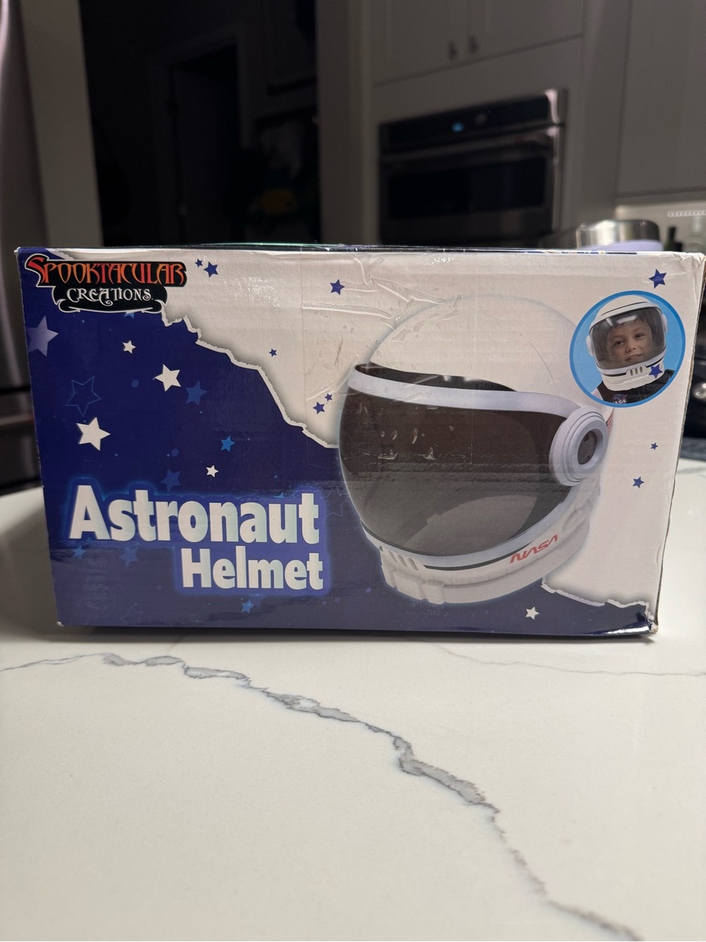 NWT Spooktacular Creations Kids Astronaut Helmet